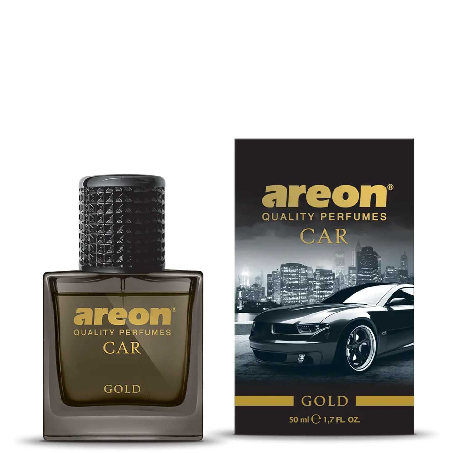 Areon Car Perfume 50ml - Gold