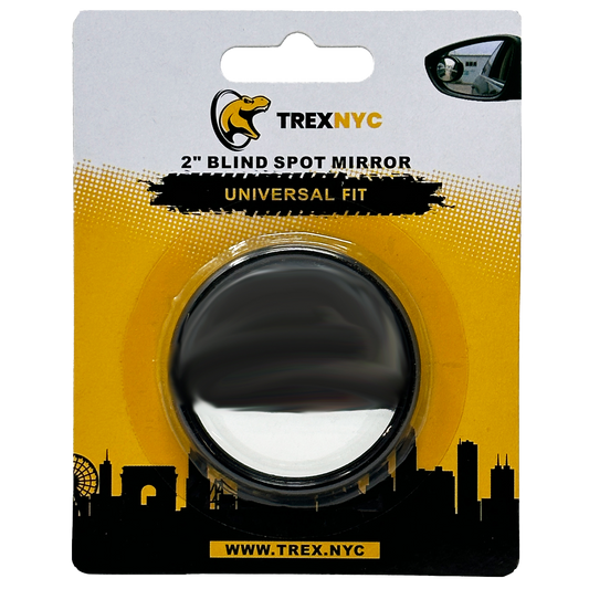 TrexNYC Mirrors, Spot Flat 2" - Black