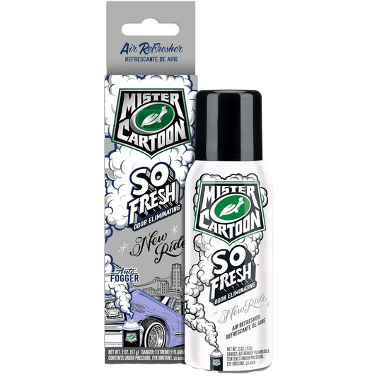 Turtle Wax Mr Cartoon, Ordor Fogger 2oz - New Ride