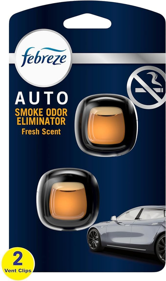Febreze Vent Clip, 2pk - Smoke Eliminator