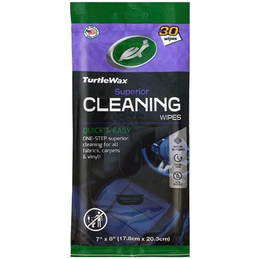 Turtle Wax Wipes - Cleaning, 30ct
