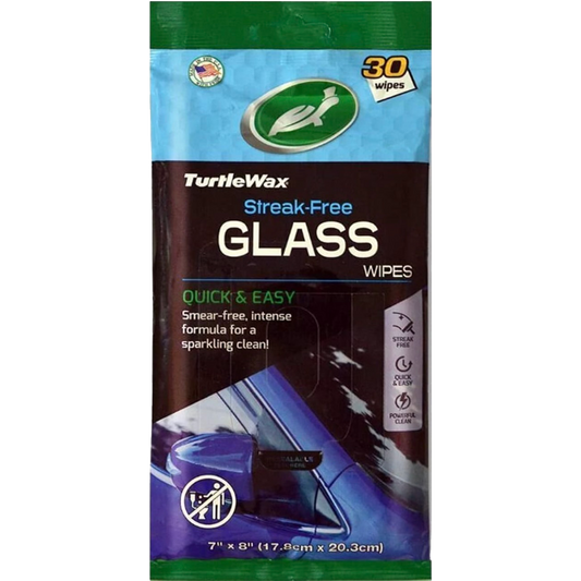 Turtle Wax Wipes - Glass, 30ct