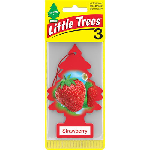 Little Trees Paper, 3pk - Strawberry