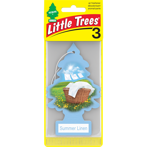 Little Trees Paper, 3pk - Summer Linen