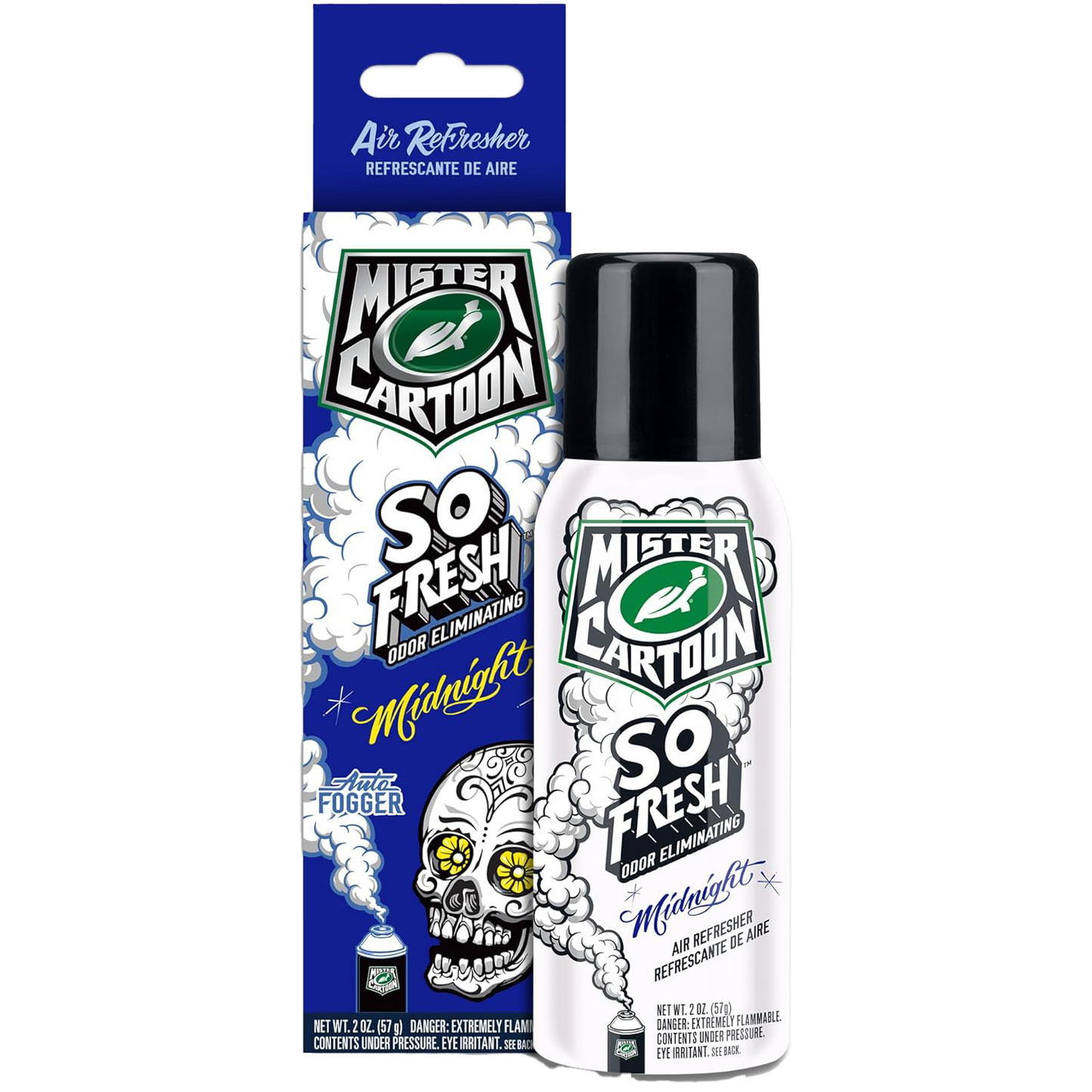 Turtle Wax Mr Cartoon, Ordor Fogger 2oz - Midnight