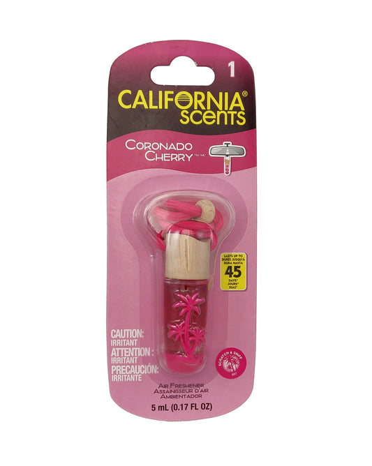 California Scents Hanging Vial - Coronado Cherry