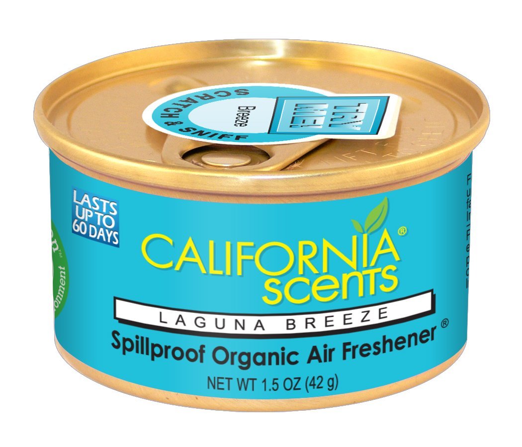 California Scents Spillproof Organic Can - Laguna Breeze