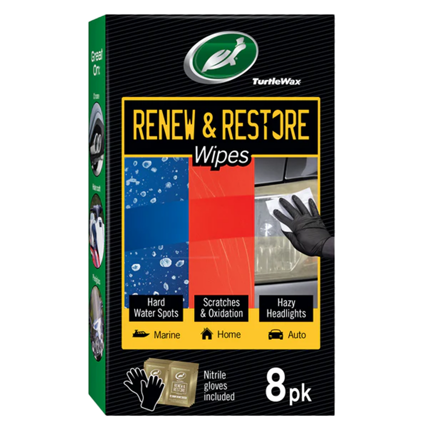 Turtle Wax Wipes - Renew & Restore, 8pk