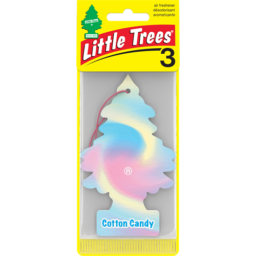 Little Trees Paper, 3pk - Cotton Candy