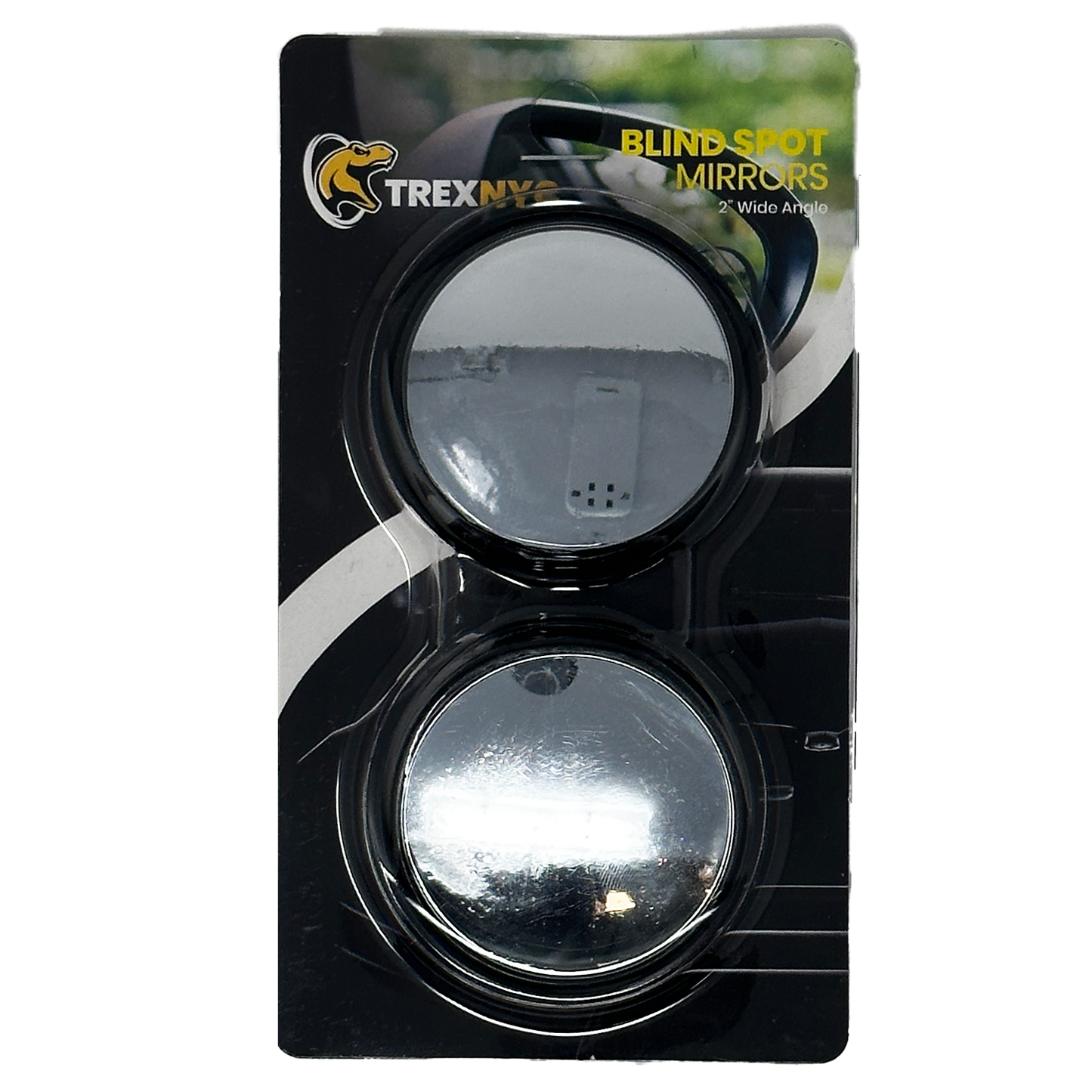 TrexNYC Mirrors, Adjustable 2pk 2"