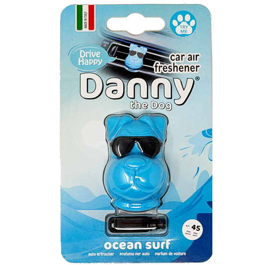 Danny The Dog, Vent Clip - Ocean Surf