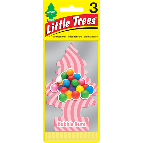 Little Trees Paper, 3pk - Bubble Gum
