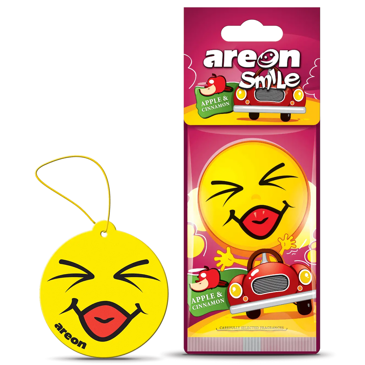 Areon Paper, Smile - Apple & Cinnamon