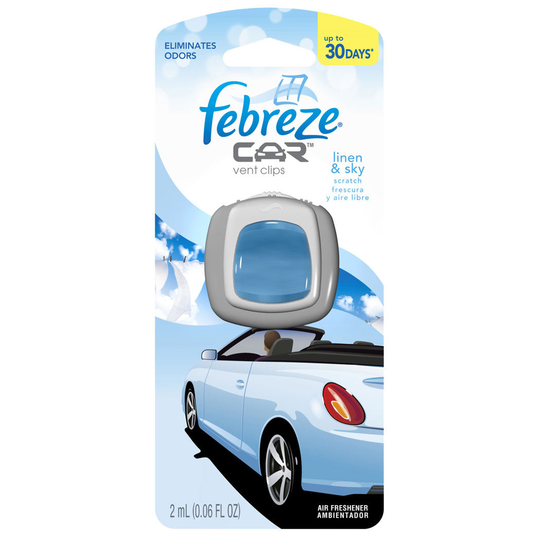Febreze Vent Clip, 1pk - Linen & Sky