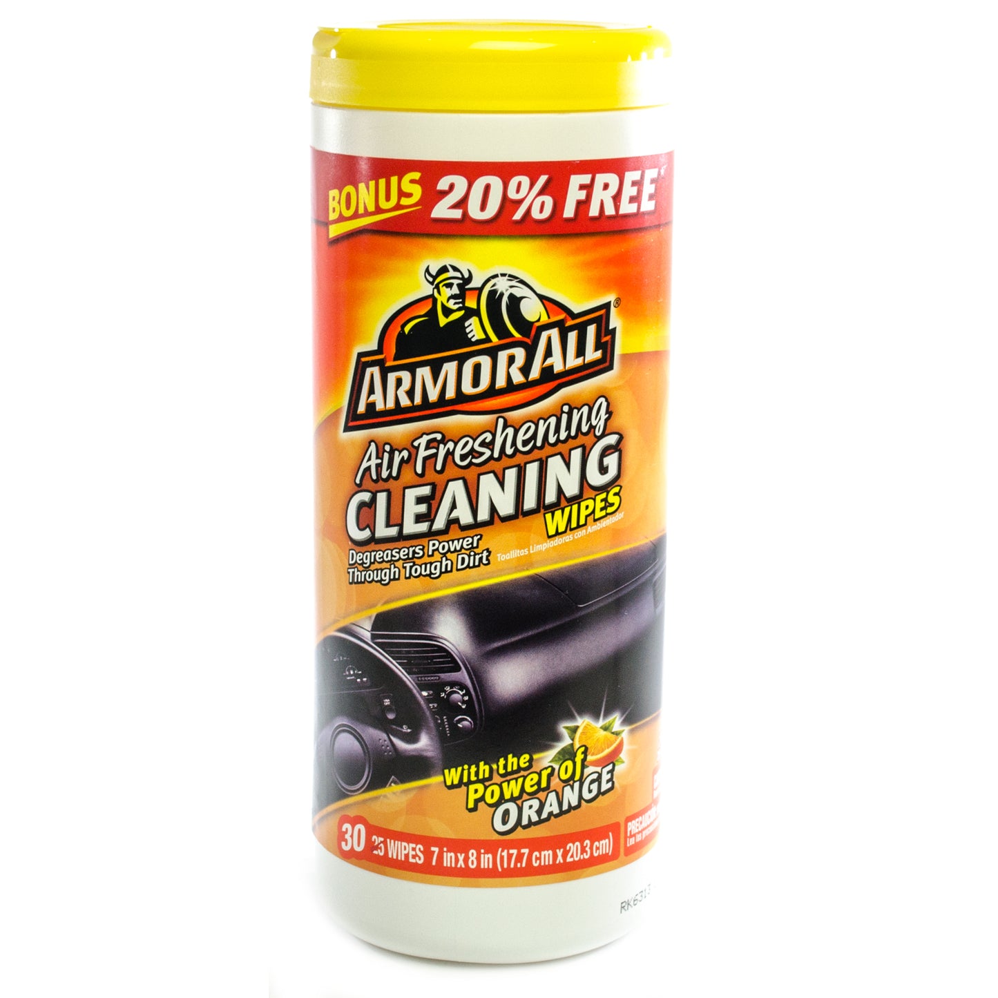 Armor All Wipes - Orange Cleaning, 30ct