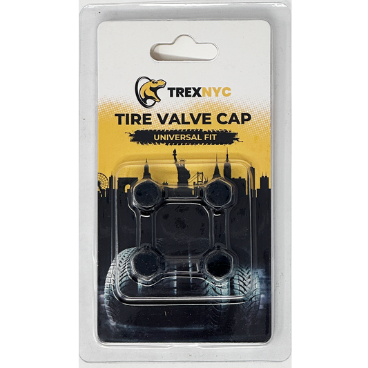 TrexNYC Valve Cap, X Type - Black