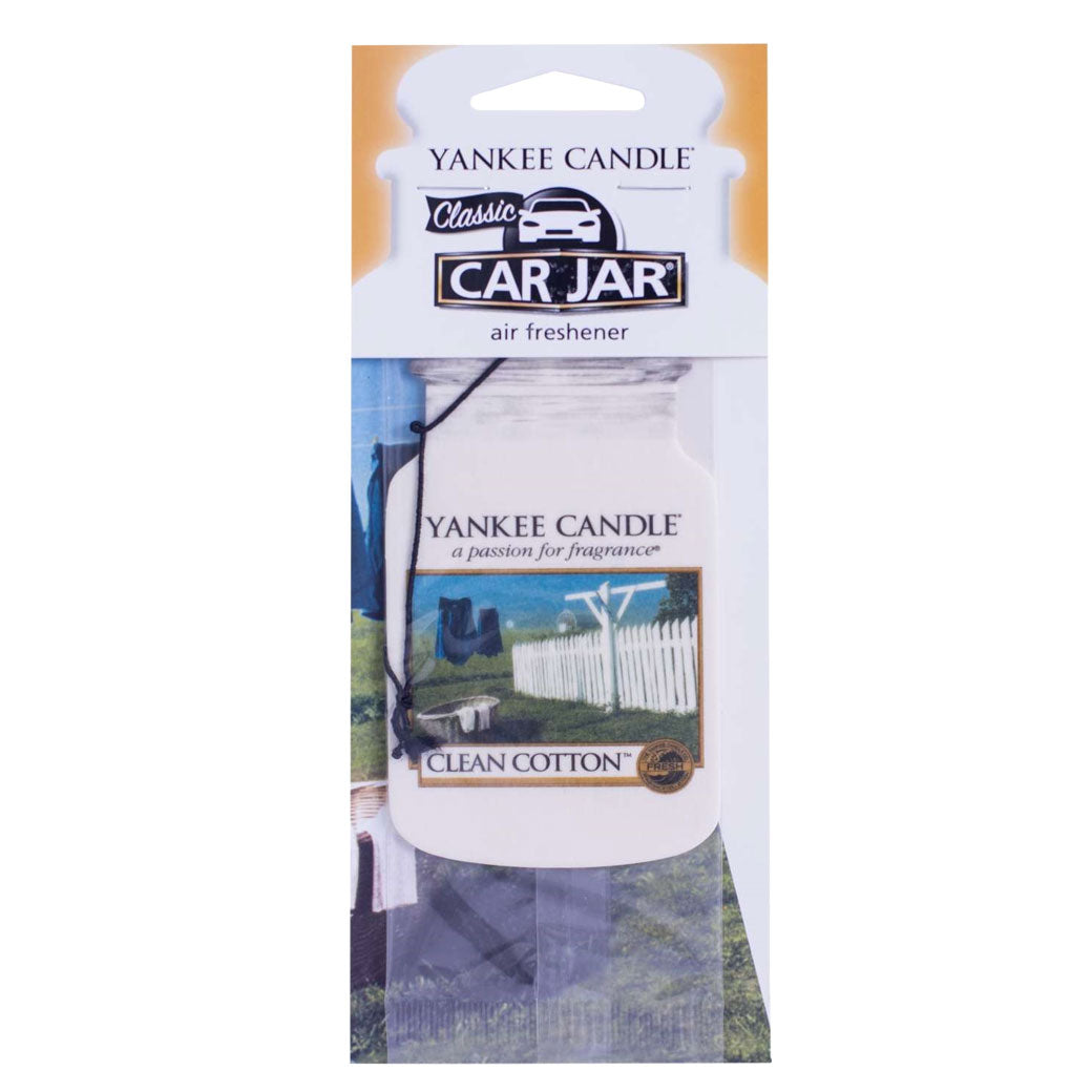 Yankee Candle Car Jar Paper - Clean Cotton