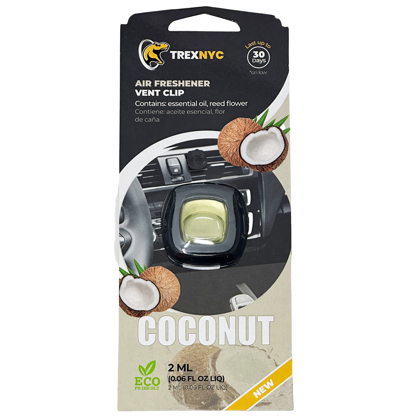 TrexNYC Vent Clip, 1pk - Coconut