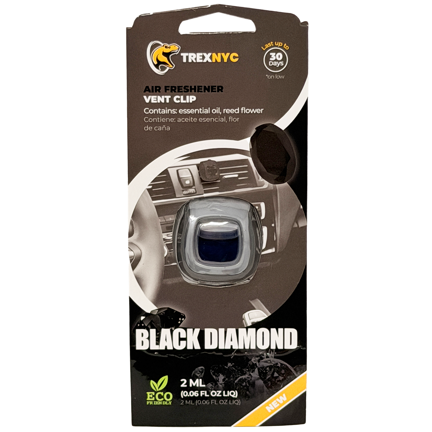 TrexNYC Vent Clip, 1pk - Black Diamond