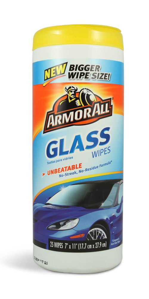 Armor All Wipes - Glass, 25ct