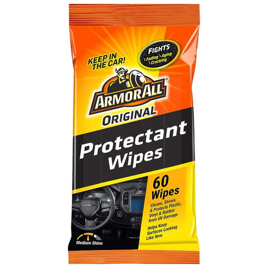 Armor All Wipes - Protectant, 60ct