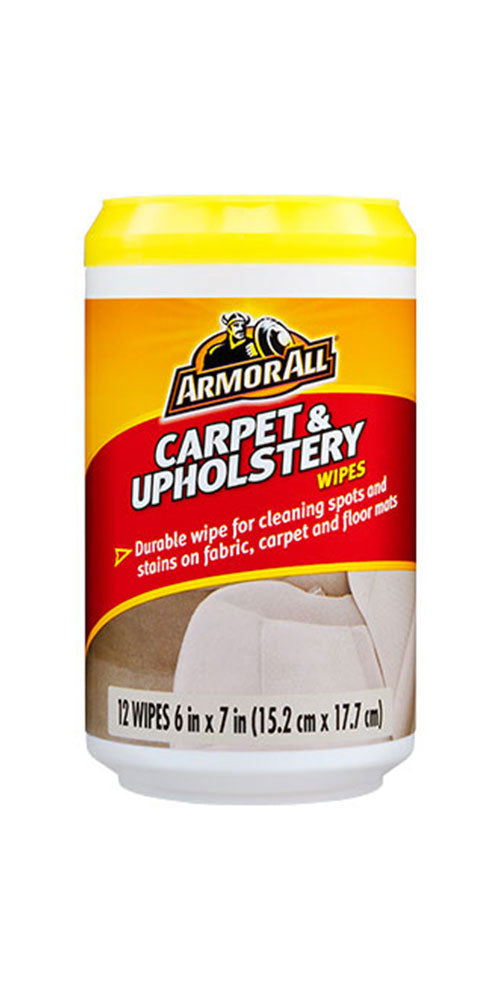 Armor All Wipes - Carpet & Upholstery, 12ct