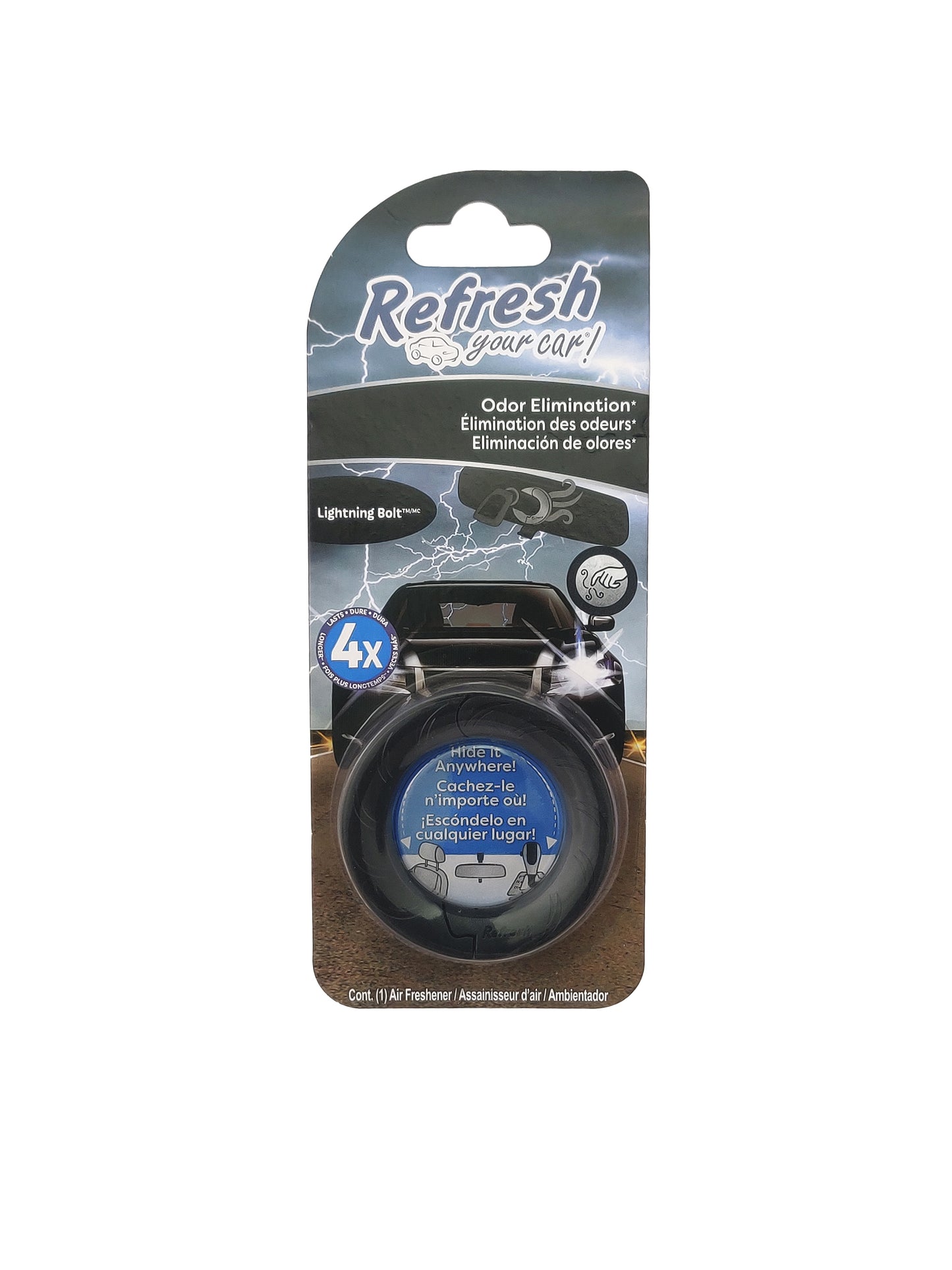 Refresh Your Car Discrete - Lightning Bolt