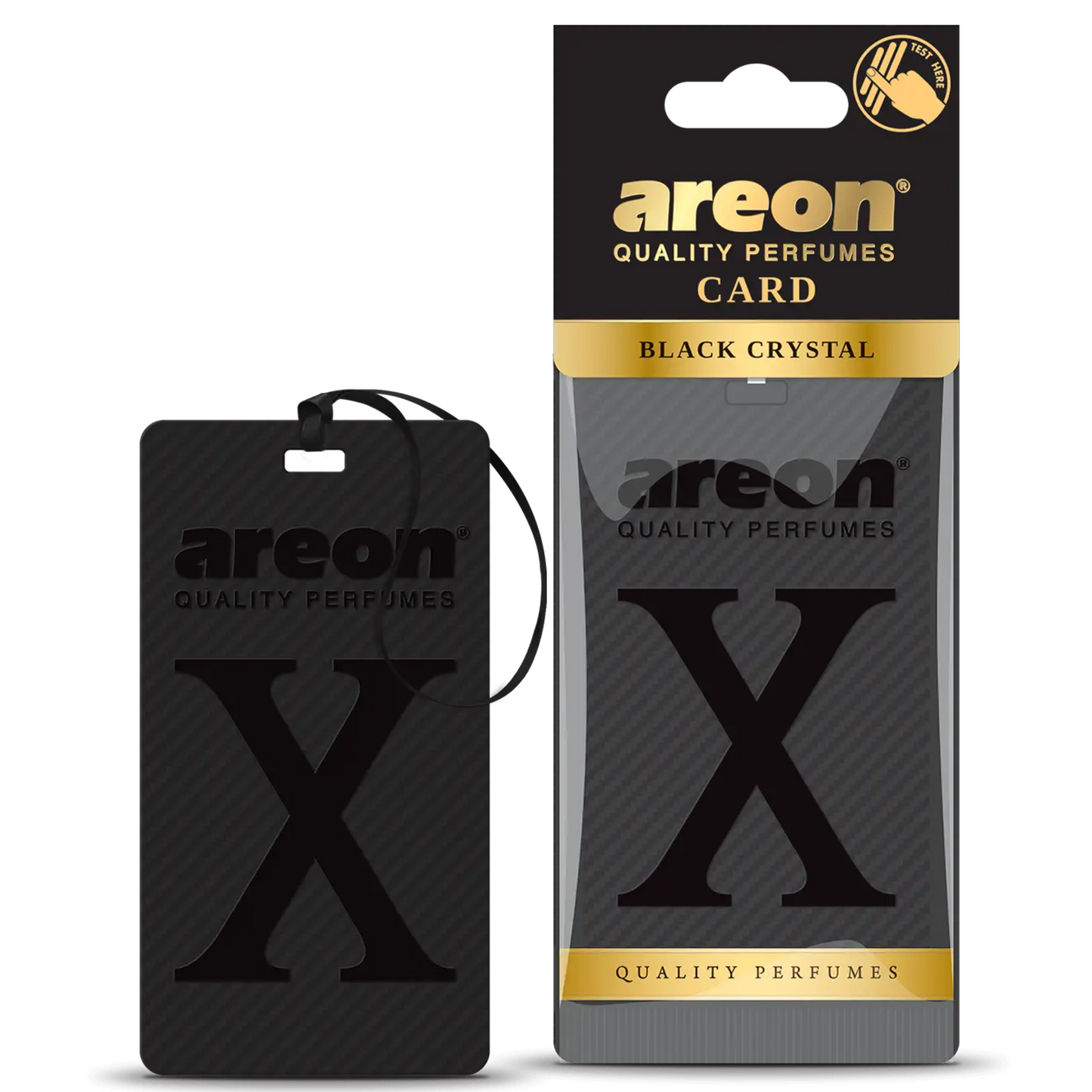 Areon Paper, X Card - Black Crystal