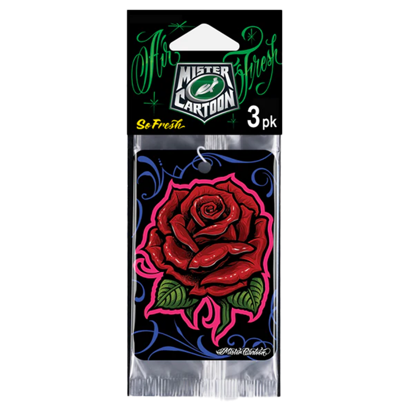 Turtle Wax Mr Cartoon, Paper A/F 3pk - So Fresh