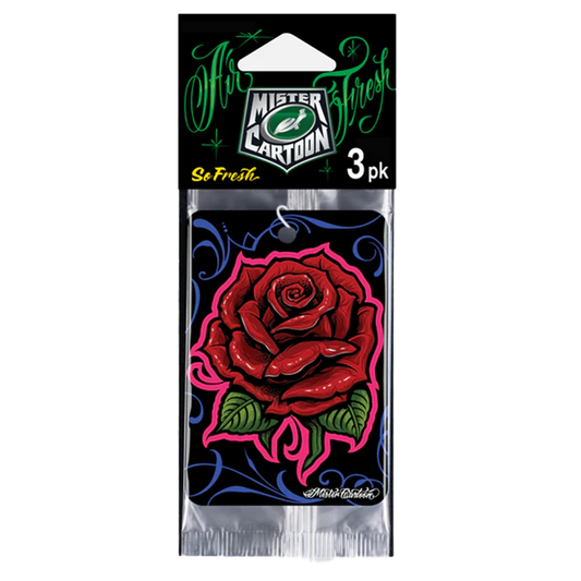 Turtle Wax Mr Cartoon, Paper A/F 3pk - So Fresh