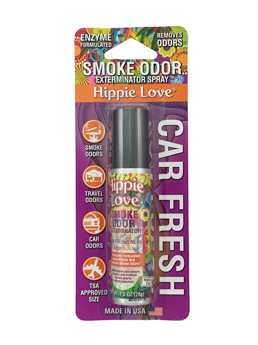 Smoke Odor 1oz Pocket Spray Smoke Odor Eliminator- Hippie Love