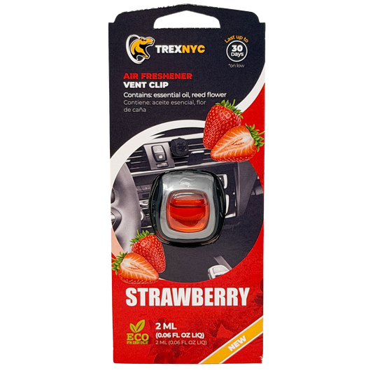 TrexNYC Vent Clip, 1pk - Strawberry