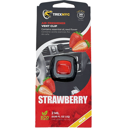 TrexNYC Vent Clip, 1pk - Strawberry