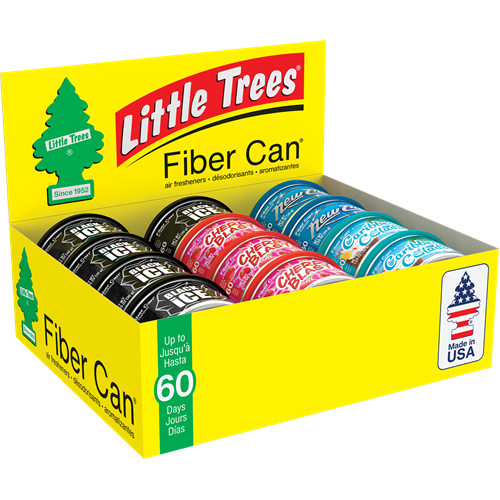 Little Trees Fiber Can - 12pc Display