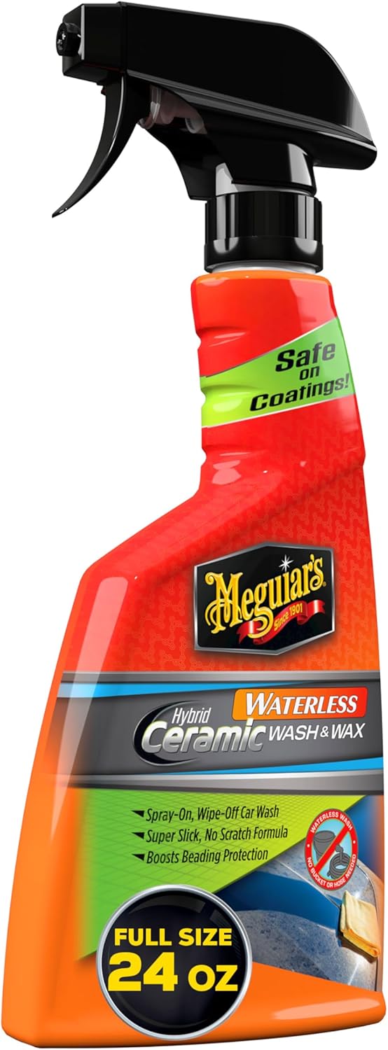 Meguiar's Ceramic Waterless Wash & Wax, 24oz - Hybrid