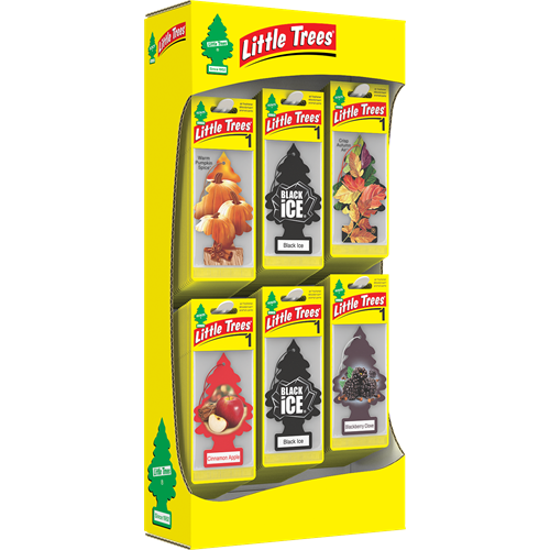 Little Trees Paper Display, 1pk 144pc