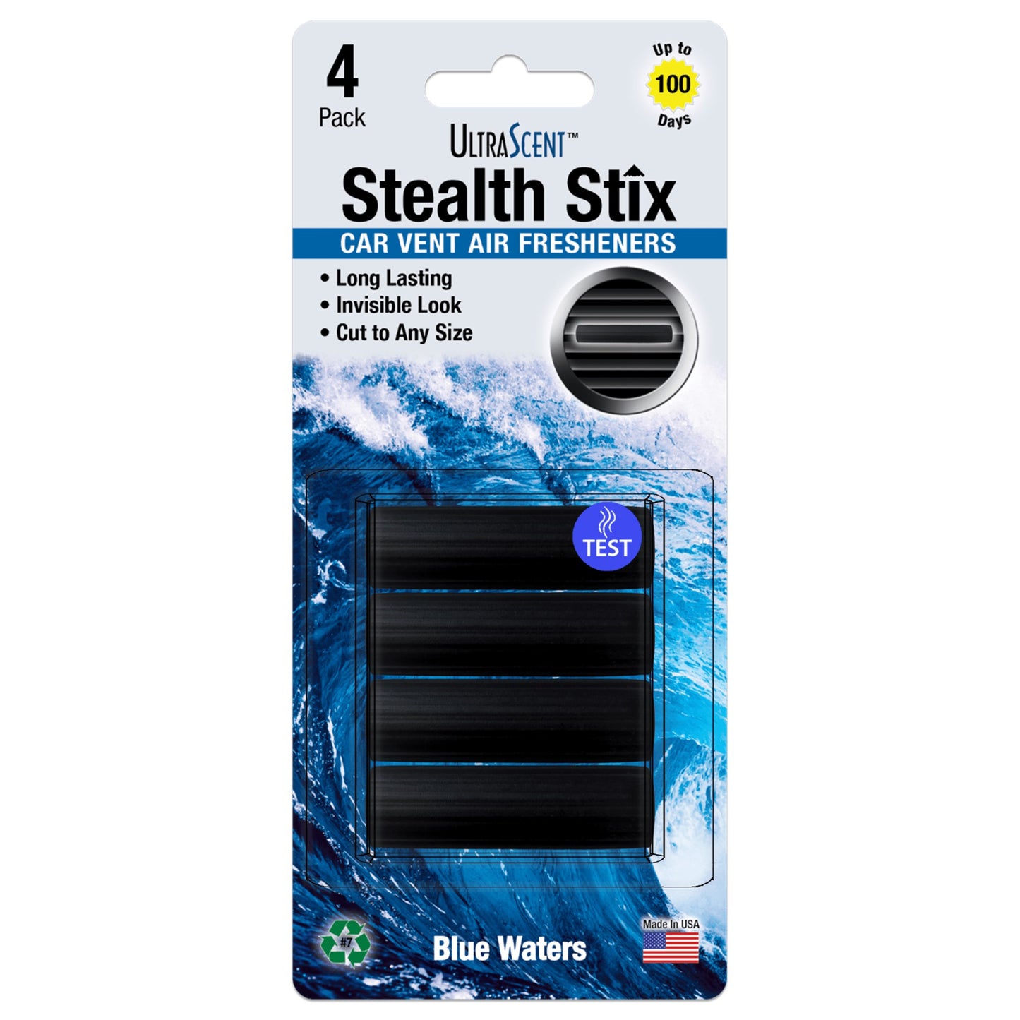 UltraScent Stealth Stix, 4pk - Blue Waters