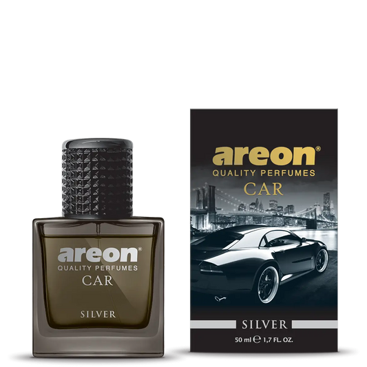 Areon Car Perfume 50ml - Silver