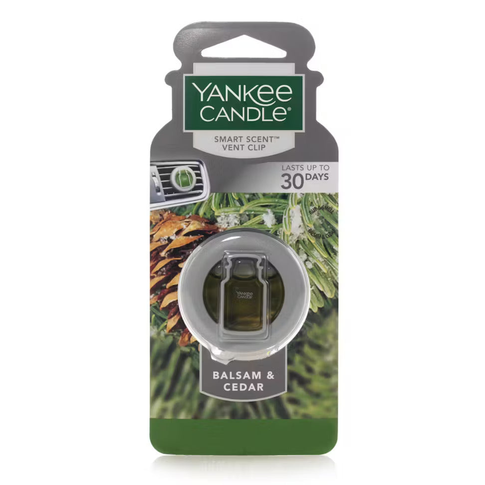 Yankee Candle Vent Clip - Balsam & Cedar