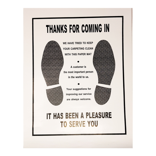 Others Paper Floor Mat (500)