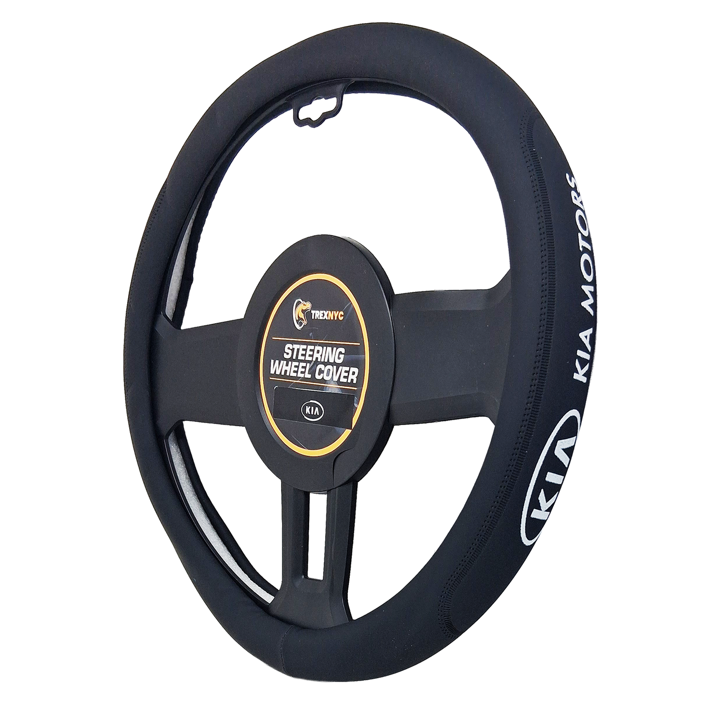 TrexNYC Steering Wheel Cover Logo - KIA