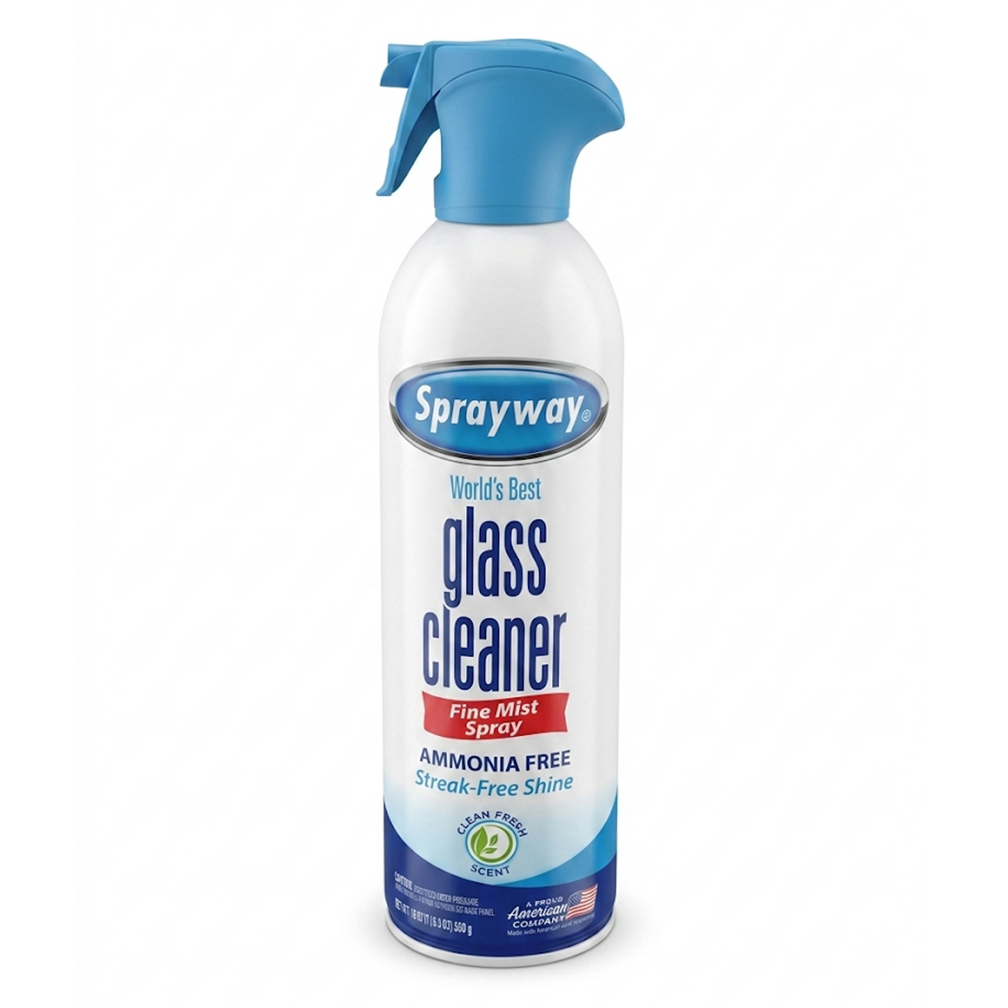 Sprayway Mist Glass Cleaner, Clean Scent - 19oz