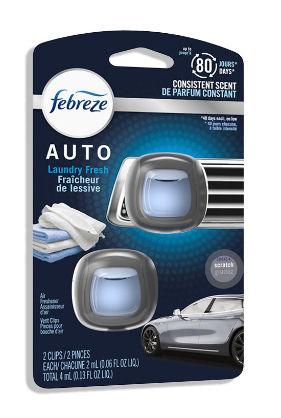 Febreze Vent Clip, 2pk - Laundry
