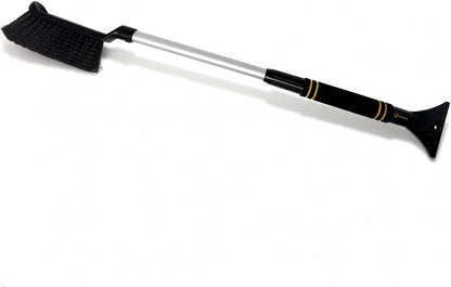 TrexNYC Snow Brush, Extendable & Ice Scraper 2 in 1 22" - 30"
