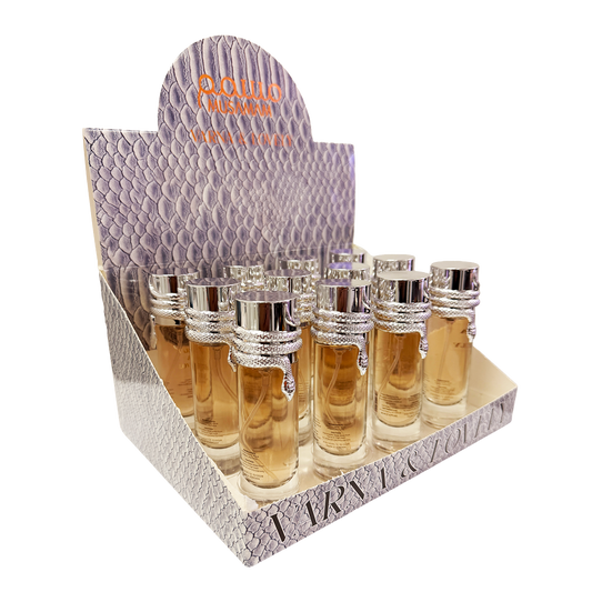 Qattarah Varna & Lovely 30ml Perfume 12pc Display Snake Cap