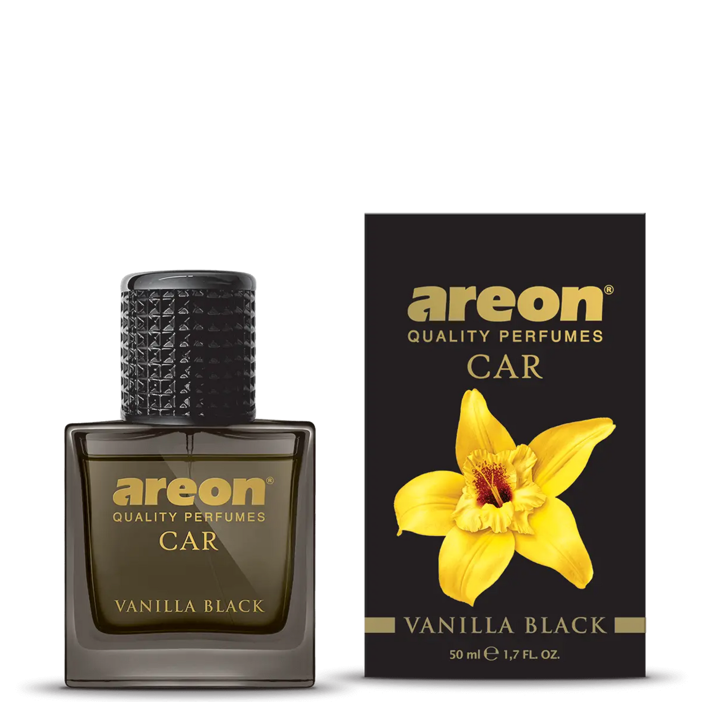 Areon Car Perfume 50ml - Vanilla Black