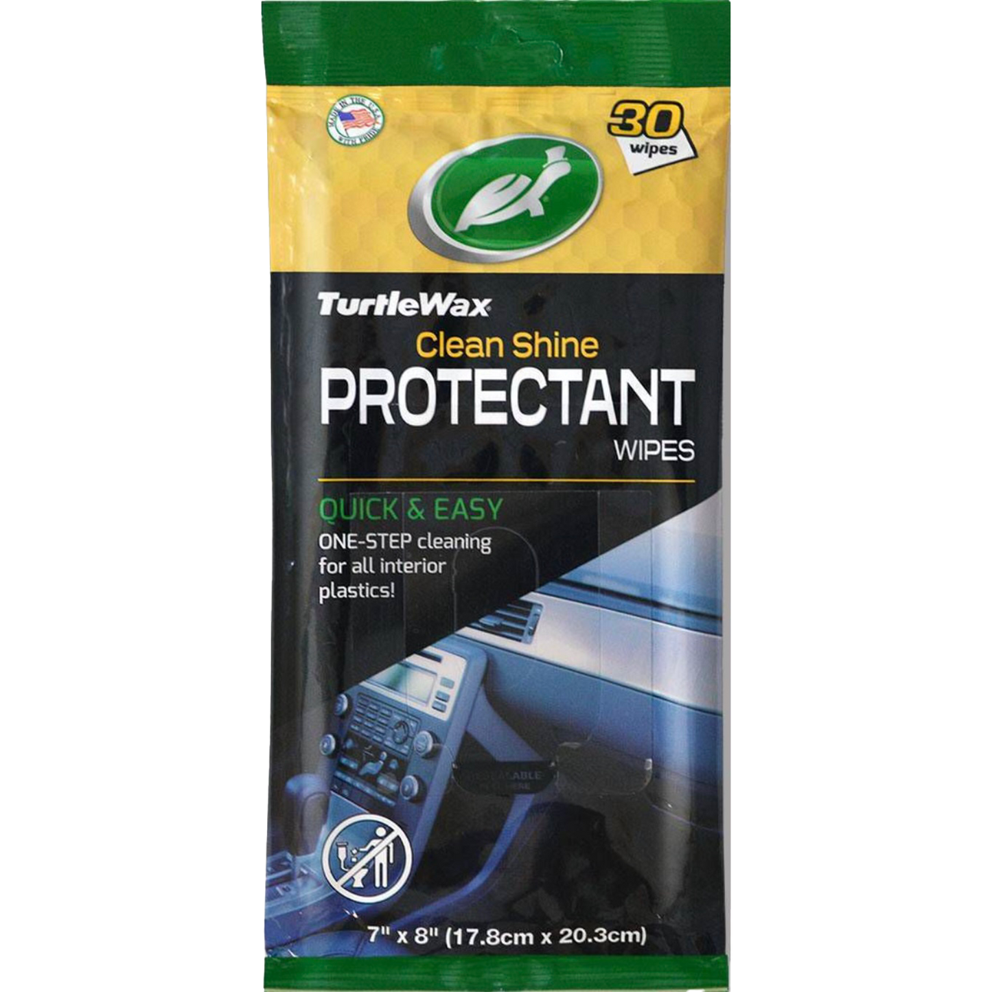 Turtle Wax Wipes - Protectant, 30ct